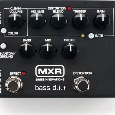 MXR M80 Bass DI+ Preamp/DI Bass Effects Pedal image 1