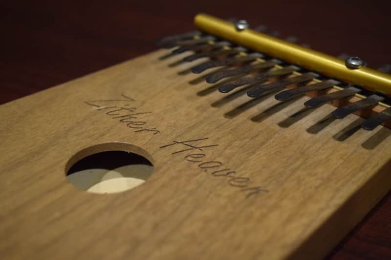 Zither Heaven 12 Note Kalimba (Cherry) image 1
