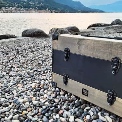 9U Eurorack Case Powered, 84 or 104 hp, patched resealable, modular synthesizer synth image 14