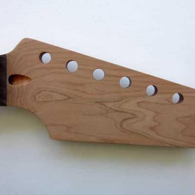 Roasted PADDLE-Head STRAT Neck /Unfinished/ Rosewood Fretboard/ 22 Medium JUMBO/ STRATOCASTER /w/Warmoth Nut (Fender) image 2