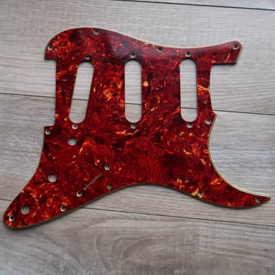 Fender Stratocaster Strat '59 - '62 Tortoise Celluloid   Tortoise RI 60 61 image 9