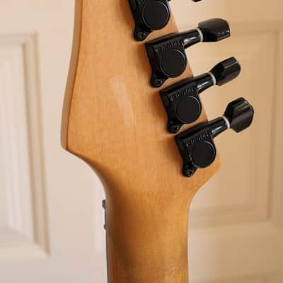 Fender HM Strat 1988-89 Custom/Modded - Ice Blue w/OHSC image 10