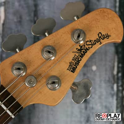 Used - 1994 Ernie Ball Music Man Stingray (Transparent Teal) image 3