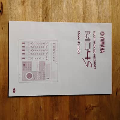 Yamaha MD4s 1990s user manual (French) image 2