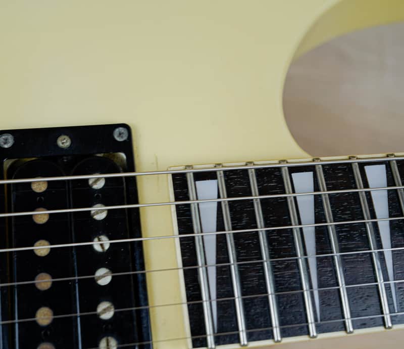 Fernandes Limited Edition STJ-75 HH MIJ 1980's Aged Pearl White w
