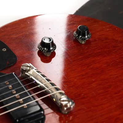 1959 Gibson Les Paul Junior Double Cutaway Guitar Cherry image 11