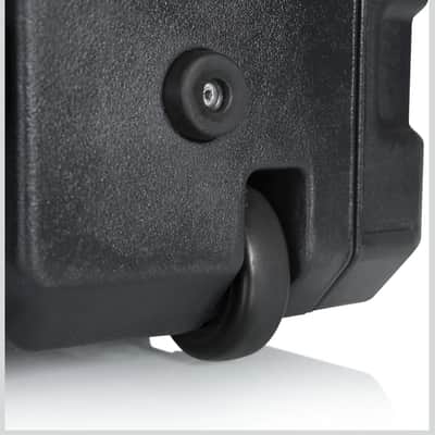 Gator Pro Series 19" Depth 8U Rolling Rack Case with Recessed Wheels, Black 2026 - Black image 6