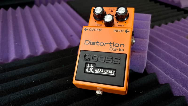 Boss DS-1W Distortion Waza Craft 2022 - Present - Orange image 1