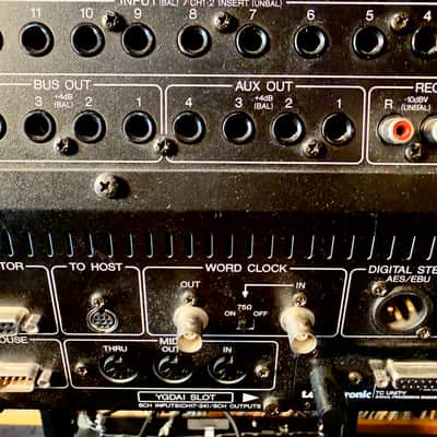 Yamaha 03D & AD8HR Pre-Amp Stack  / TC Electronic Unit-Y Expansion Card / Littlite Racklite / Ultra by Kaman Slanted Rack | Late 90's 24 Channel Dream Rig | Complete Plug & Play Recording Studio image 11