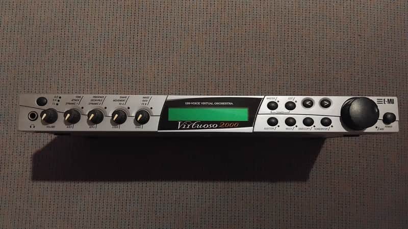 E-MU Systems Virtuoso 2000 128-Voice Virtual Orchestra 2000 - Silver image 1