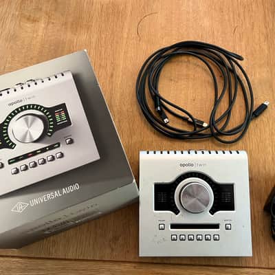 Universal Audio Apollo Twin DUO Thunderbolt Audio Interface 2010s - Silver image 1