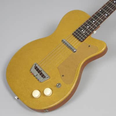 Immagine Silvertone 1357 Danelectro Model C 1956 Ginger and Tan with Original Case - 6
