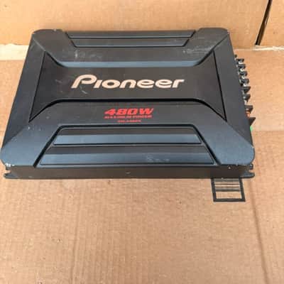 Pioneer GM-A4604 4-Channel Bridgeable Car Amplifier 480W Max Used image 1