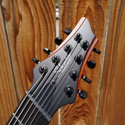 Schecter DIAMOND SERIES C-8 Rob Scallon Satin Dark Roast 8-String Electric Guitar image 7
