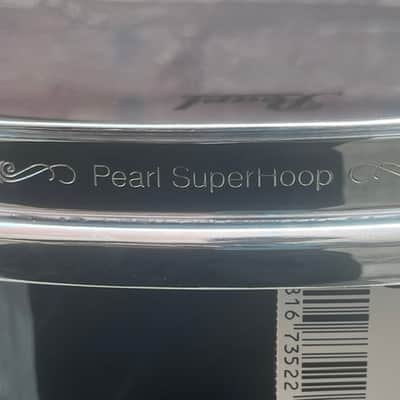 Pearl Session Studio Select 16"x16" Floor Tom W/ Super Hoop - Black Mirror Chrome image 2
