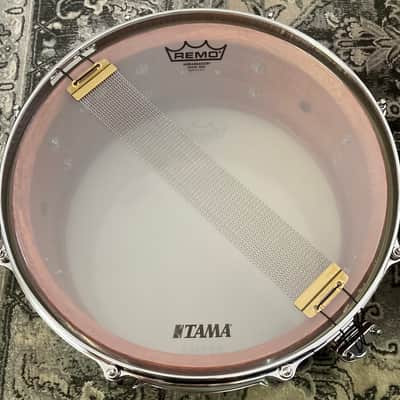 Tama Star Solid Mahogany Snare Drum 6x14” Oiled Natural Mahogany (TLH146S-OMH) image 7