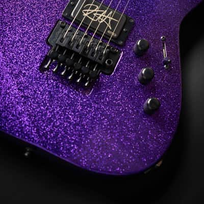 ESP Custom Shop KH-2 Purple Sparkle (E8261252) image 3