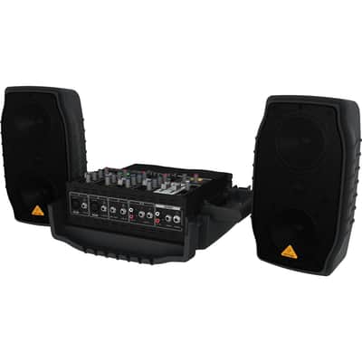 Behringer Europort PPA200 200-Watt 5-Channel Portable PA System with Wireless Microphone Option, KLARK TEKNIK Multi-FX Processor and FBQ Feedback Dete image 15