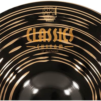 Meinl Classics Custom Splash 10", CC10DAS, Dark - Splash Cymbal image 2