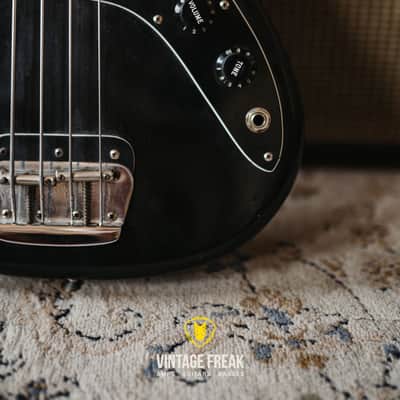 Fender Musicmaster Bass 1978 Custom Black image 3