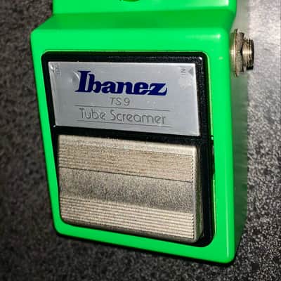 Ibanez TS9 Tube Screamer 1990s TA75558P Chip Silver label