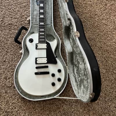 Upgraded Epiphone Les Paul Custom-Seymour Duncan-Road Runner HSC-Alpine White image 16