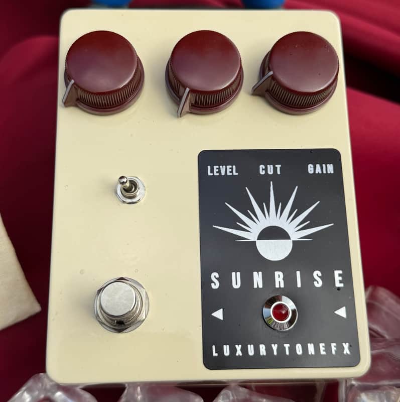 LUXURY TONE FX SUNRISE VINTAGE OVERDRIVE DISTORSION 2026 image 1