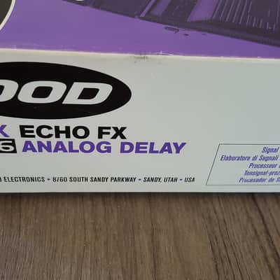 (MINT) DOD Analog Delay FX96 1990s - Blue image 16