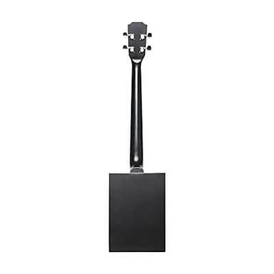 James Neligan CASK-FIRKCOAL Sapele Top Mahogany Neck 4-String Acoustic Cigar Box Guitar w/Gig Bag image 2