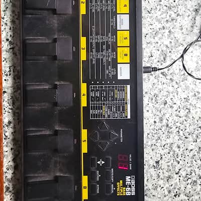 Boss ME-6B Bass Multiple Effects Pedal 1990s - Black and Yellow image 1
