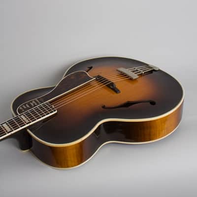 D'Angelico Style A Arch Top Acoustic Guitar (1938), ser. #1368, original black hard shell case. image 7