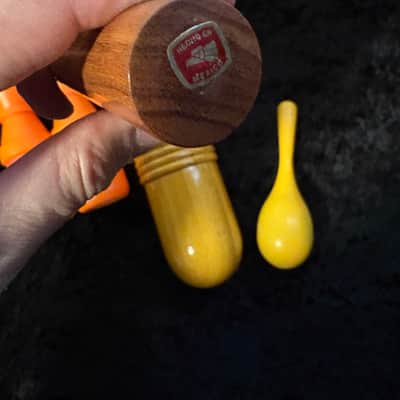 LP Twist Shakers, RhythMix Egg Shaker, Meinl Wood Guiro & Claves Percussion Lot image 4