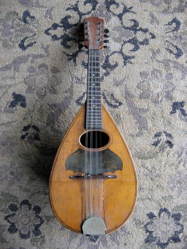 Louis Sutz Bowl Back Mandolin 1900ish image 1