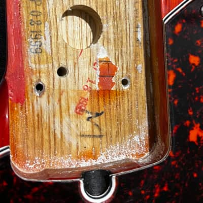 Fender Precision Bass Hot Rod Sunset Orange 1999 Left Handed image 18