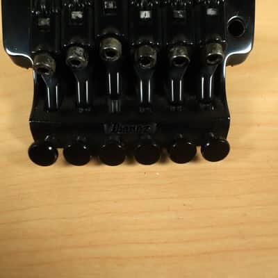 2000's Ibanez RG Series Edge III Black Floyd Rose Tremolo Bridge image 4