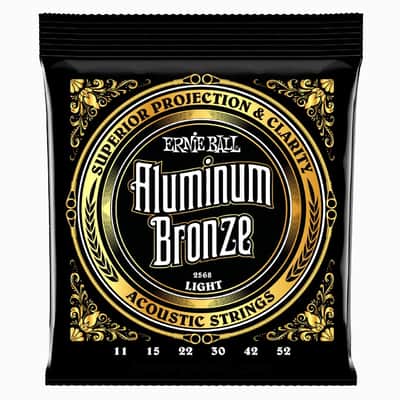 Light Aluminum-Bronze Acoustic Guitar String Set 11-52 Gauge High-Projection & Definition Copper+Aluminum Blended Alloy-Wnd Over M-Steel Hex-Core image 1