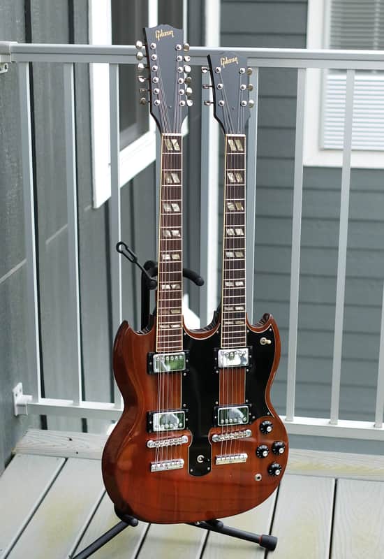 Gibson 1974 EDS-1275 Double Neck Electric SG Body Guitar image 1