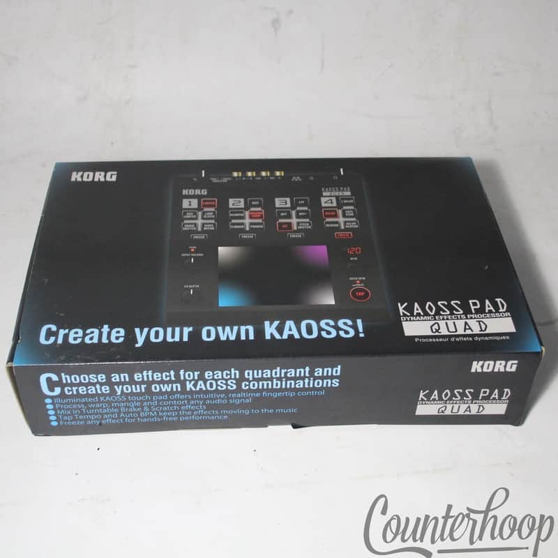 *Korg KAOSS Pad 4 KP-Quad NIB New In Box 48kHz 24-Bit DJ Chaos Sequencer MIDI* image 1