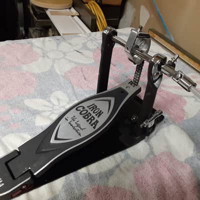 Tama HP900RWN Iron Cobra 900 Series Rolling Glide Double Bass Drum Pedal 2010s - Black/Chrome image 4