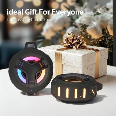 Waterproof Bluetooth Shower Speaker, Portable Wireless Speaker for Kayaking, Camping, Beach, Travel & Outdoor Use image 9