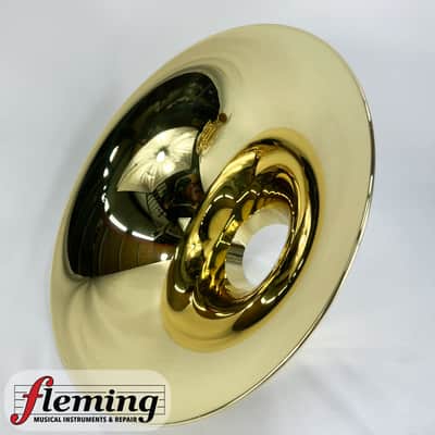 Yamaha YHR-671D Professional Double French Horn with Detachable Bell - Lacquered Brass image 4