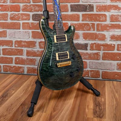 PRS Dragon III #46 of 100 Quilted Maple Top Teal Black /Brazilian Rosewood 1994 w/OHSC image 3