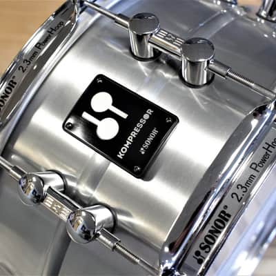 Sonor Kompressor Aluminium 14x6.5" snaredrum image 2