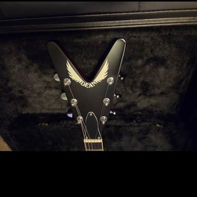Dean Patents Pending V Custom Shop Reissue 2020 - Trans Cherry Sunburst image 3