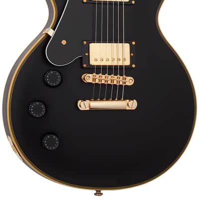 Schecter Solo II Custom LH Aged Black Satin image 1