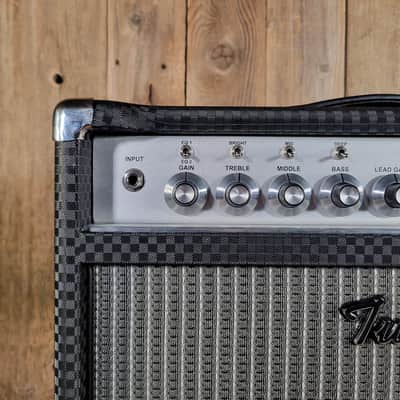 Two-Rock Bloomfield Drive 100 2026 100/50 Watt Combo - Vintage Ampeg Style Blue Checker image 5