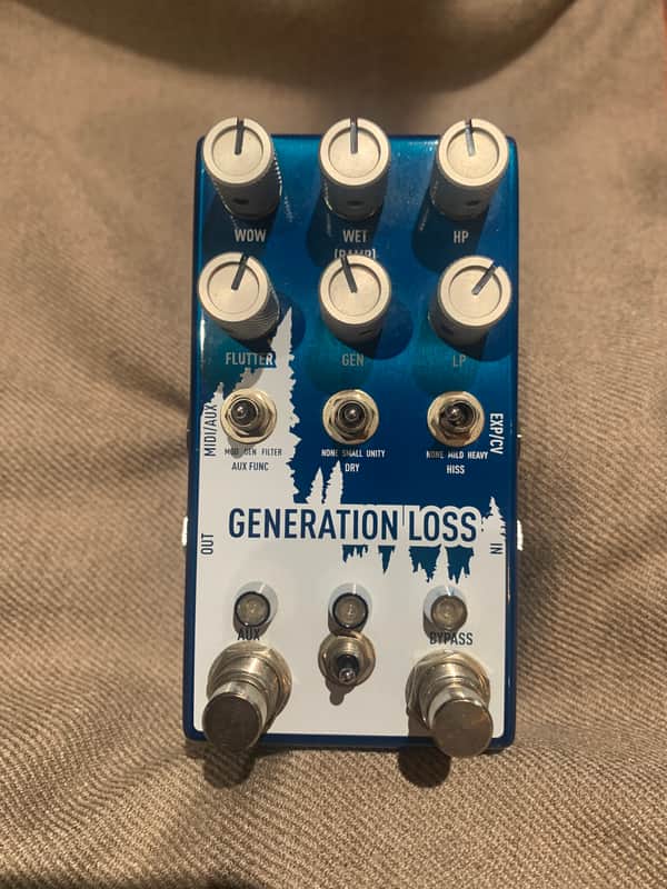 Chase Bliss Audio / Cooper FX Limited Edition Generation Loss 2019 - Blue image 1