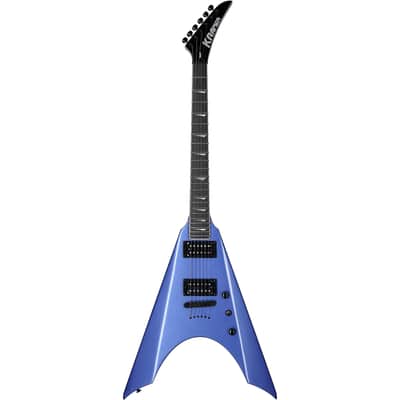 Kramer Nite-V Electric Guitar, (with Gig Bag), Royal Blue Metallic image 2