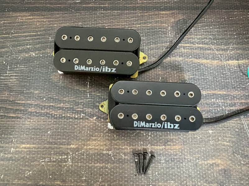 DiMarzio IBZ RG IHWR N1 B1 Bridge Neck Humbucker Pickup Set Ibanez image 1