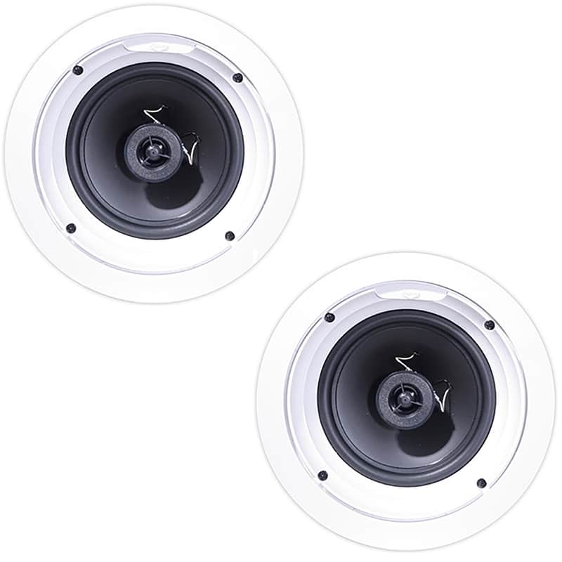 Klipsch R-1650-C In-Ceiling Speaker - White (2-Pack) image 1